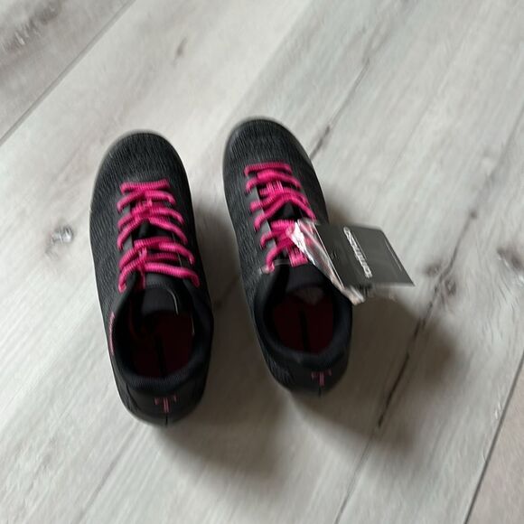 Tommaso Pista Aria Knit cycling shoes Size 8 in Black /pink NWT and in box - Picture 14 of 15